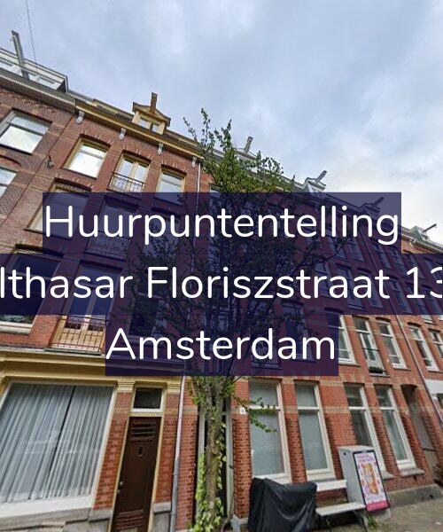 Foto gevel Huurpuntentelling voor Balthasar Floriszstraat 13-2, Amsterdam