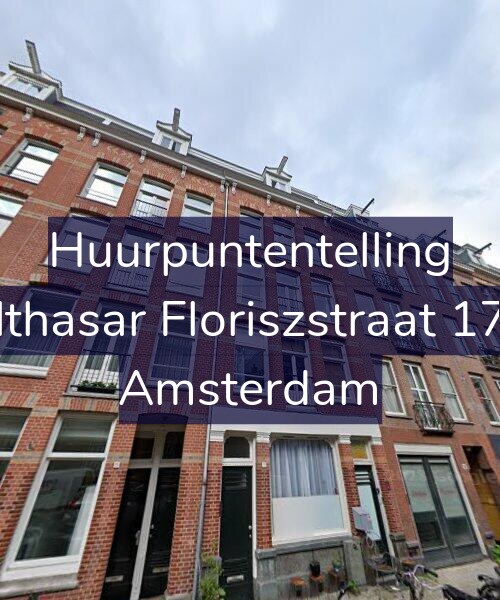 Foto gevel Huurpuntentelling voor Balthasar Floriszstraat 17-H, Amsterdam
