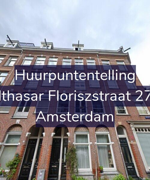 Foto gevel Huurpuntentelling voor Balthasar Floriszstraat 27-H, Amsterdam