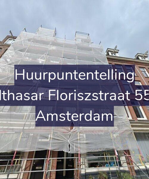 Foto gevel Huurpuntentelling voor Balthasar Floriszstraat 55-A, Amsterdam
