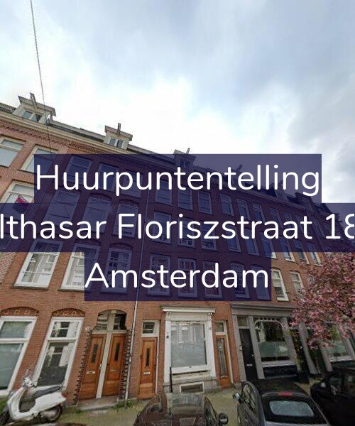 Foto gevel Huurpuntentelling voor Balthasar Floriszstraat 18-2, Amsterdam