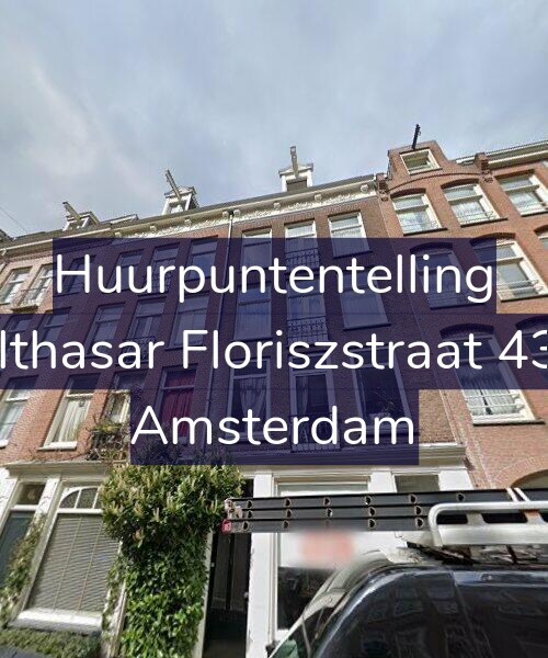 Foto gevel Huurpuntentelling voor Balthasar Floriszstraat 43-4, Amsterdam