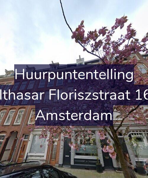 Foto gevel Huurpuntentelling voor Balthasar Floriszstraat 16-1, Amsterdam