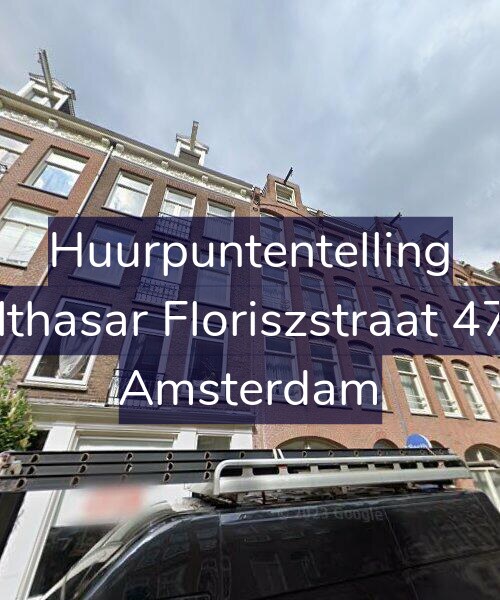 Foto gevel Huurpuntentelling voor Balthasar Floriszstraat 47-B, Amsterdam