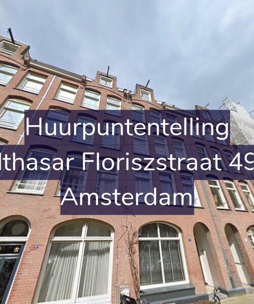Foto gevel Huurpuntentelling voor Balthasar Floriszstraat 49-H, Amsterdam