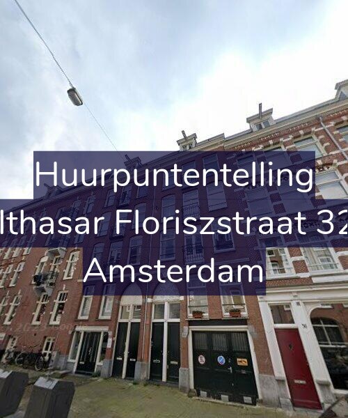 Foto gevel Huurpuntentelling voor Balthasar Floriszstraat 32-2, Amsterdam