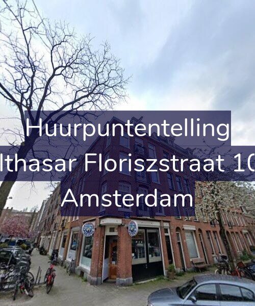 Foto gevel Huurpuntentelling voor Balthasar Floriszstraat 10-1, Amsterdam