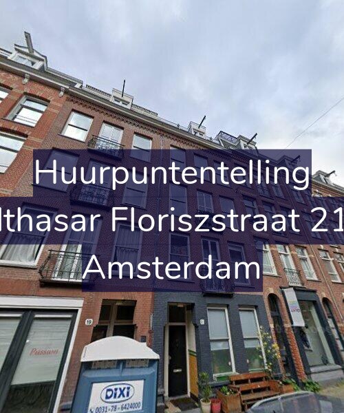 Foto gevel Huurpuntentelling voor Balthasar Floriszstraat 21-H, Amsterdam