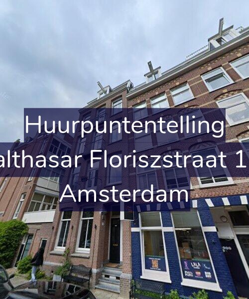 Foto gevel Huurpuntentelling voor Balthasar Floriszstraat 1-4, Amsterdam
