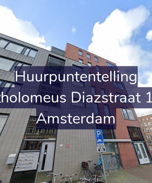Foto gevel Huurpuntentelling voor Bartholomeus Diazstraat 13-N, Amsterdam