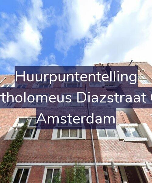 Foto gevel Huurpuntentelling voor Bartholomeus Diazstraat 6-2, Amsterdam