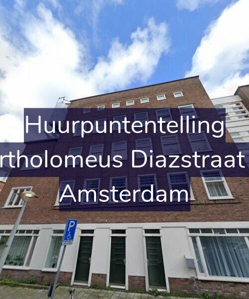 Foto gevel Huurpuntentelling voor Bartholomeus Diazstraat 60, Amsterdam