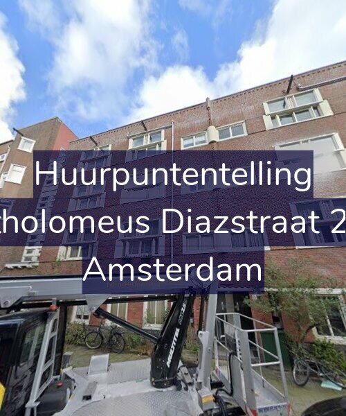 Foto gevel Huurpuntentelling voor Bartholomeus Diazstraat 22-H, Amsterdam