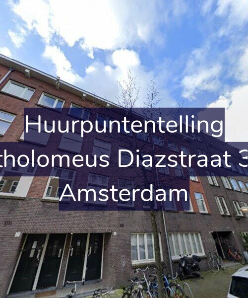 Foto gevel Huurpuntentelling voor Bartholomeus Diazstraat 33-1, Amsterdam