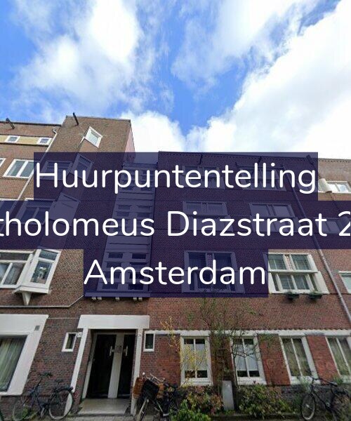 Foto gevel Huurpuntentelling voor Bartholomeus Diazstraat 24-1, Amsterdam