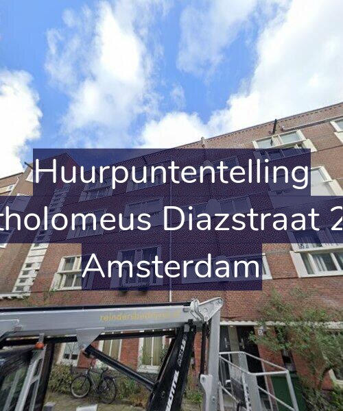 Foto gevel Huurpuntentelling voor Bartholomeus Diazstraat 22-1, Amsterdam