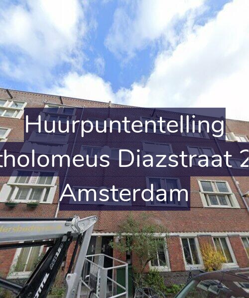 Foto gevel Huurpuntentelling voor Bartholomeus Diazstraat 20-1, Amsterdam