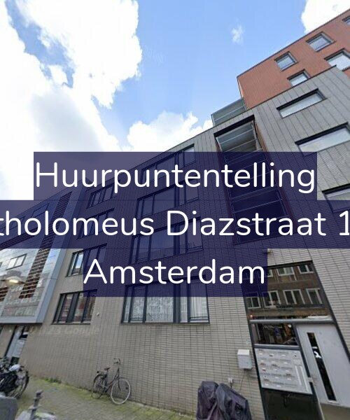 Foto gevel Huurpuntentelling voor Bartholomeus Diazstraat 13-K, Amsterdam