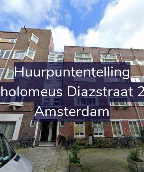 Foto gevel Huurpuntentelling voor Bartholomeus Diazstraat 24-H, Amsterdam