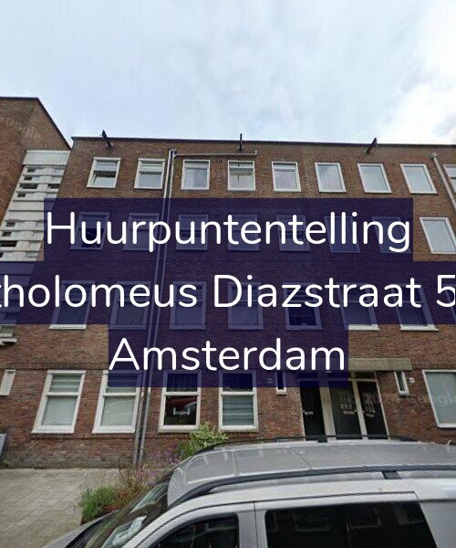 Foto gevel Huurpuntentelling voor Bartholomeus Diazstraat 54-H, Amsterdam