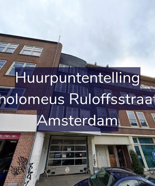 Foto gevel Huurpuntentelling voor Bartholomeus Ruloffsstraat 5-1, Amsterdam
