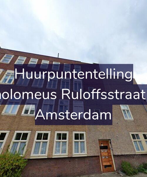 Foto gevel Huurpuntentelling voor Bartholomeus Ruloffsstraat 19-3, Amsterdam