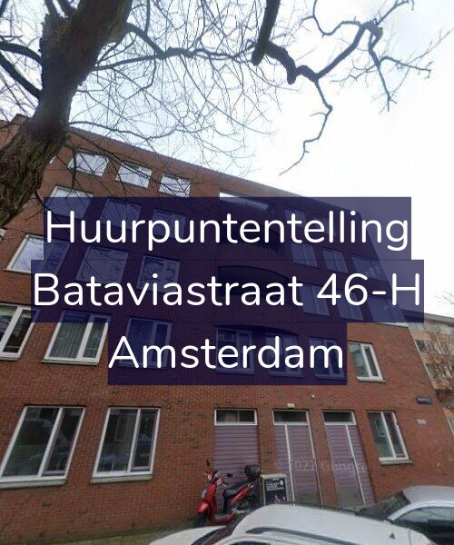 Foto gevel Huurpuntentelling voor Bataviastraat 46-H, Amsterdam