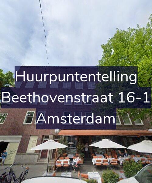 Foto gevel Huurpuntentelling voor Beethovenstraat 16-1, Amsterdam