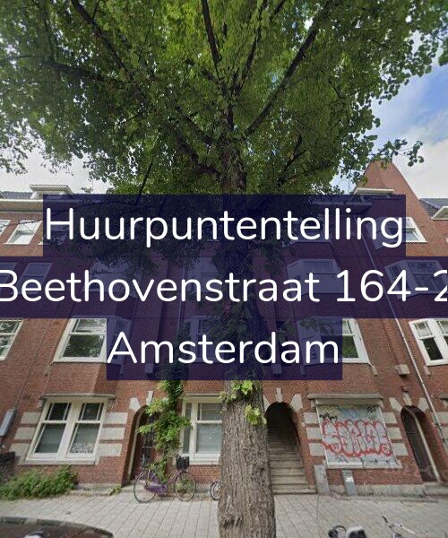 Foto gevel Huurpuntentelling voor Beethovenstraat 164-2, Amsterdam