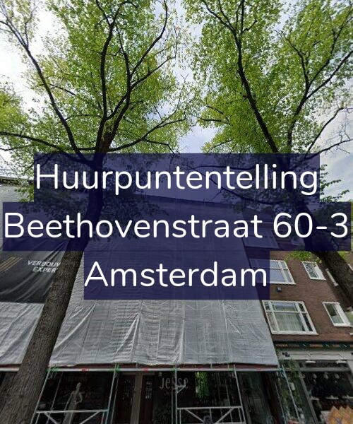 Foto gevel Huurpuntentelling voor Beethovenstraat 60-3, Amsterdam