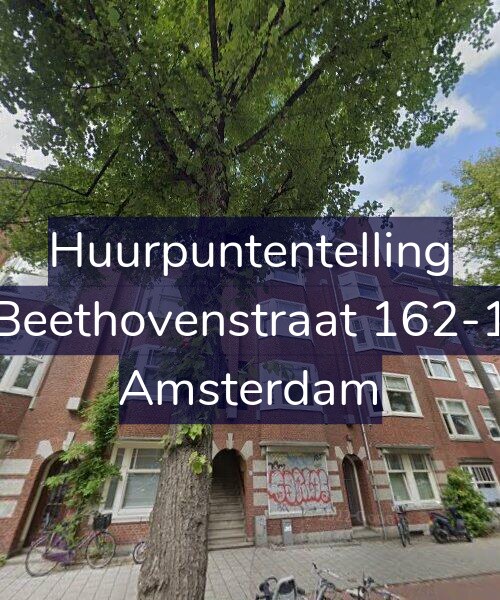 Foto gevel Huurpuntentelling voor Beethovenstraat 162-1, Amsterdam