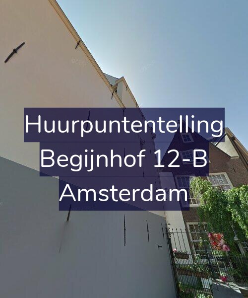 Foto gevel Huurpuntentelling voor Begijnhof 12-B, Amsterdam