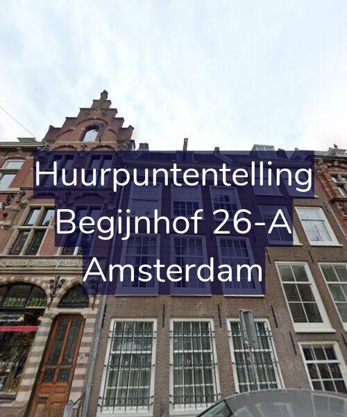 Foto gevel Huurpuntentelling voor Begijnhof 26-A, Amsterdam