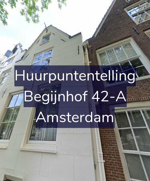Foto gevel Huurpuntentelling voor Begijnhof 42-A, Amsterdam