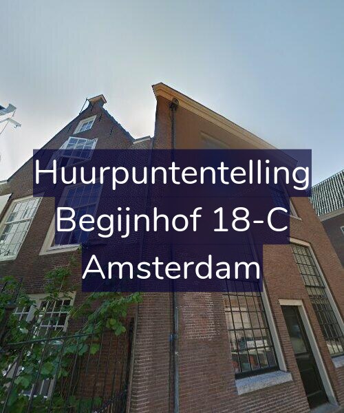 Foto gevel Huurpuntentelling voor Begijnhof 18-C, Amsterdam