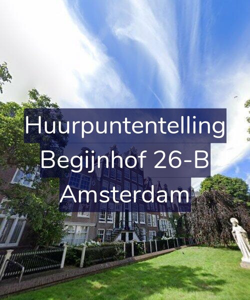 Foto gevel Huurpuntentelling voor Begijnhof 26-B, Amsterdam
