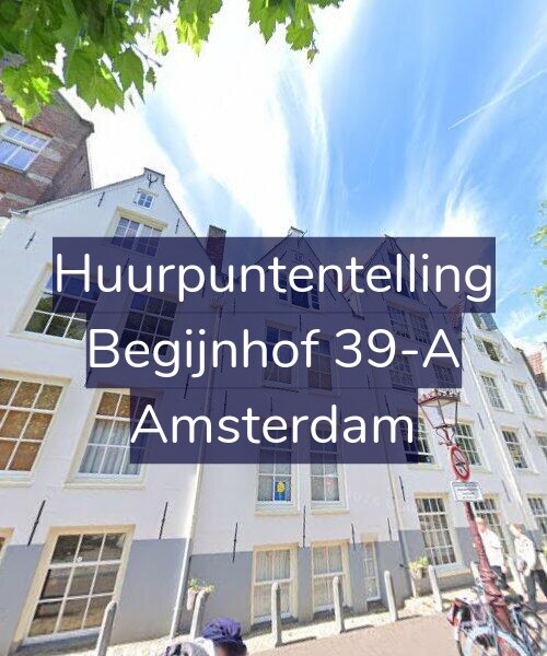 Foto gevel Huurpuntentelling voor Begijnhof 39-A, Amsterdam