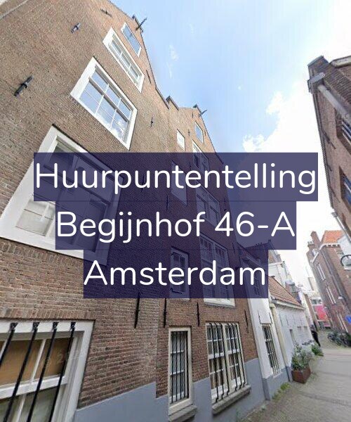 Foto gevel Huurpuntentelling voor Begijnhof 46-A, Amsterdam