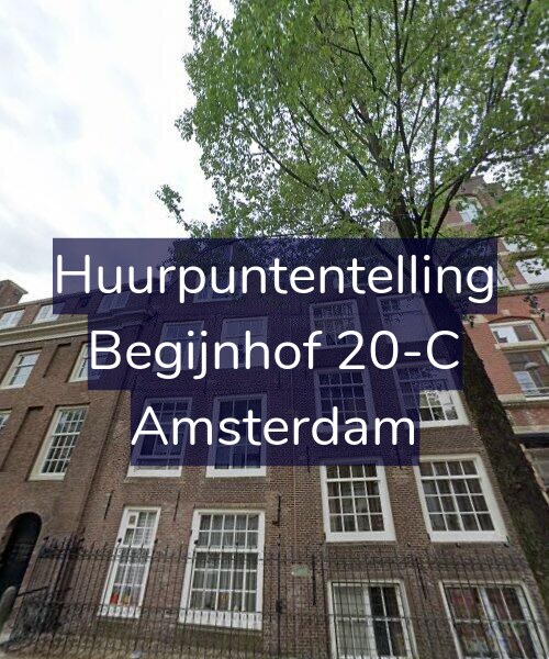 Foto gevel Huurpuntentelling voor Begijnhof 20-C, Amsterdam