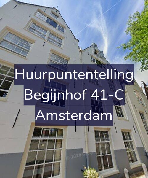 Foto gevel Huurpuntentelling voor Begijnhof 41-C, Amsterdam
