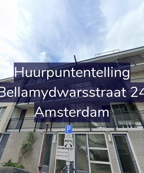 Foto gevel Huurpuntentelling voor Bellamydwarsstraat 24, Amsterdam
