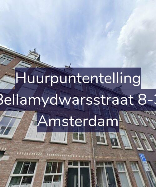Foto gevel Huurpuntentelling voor Bellamydwarsstraat 8-3, Amsterdam