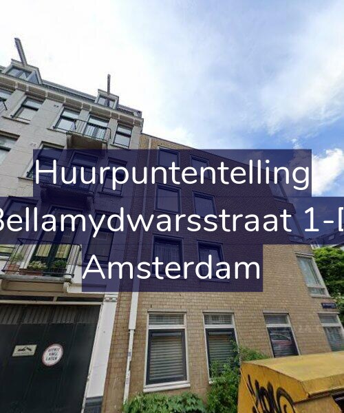 Foto gevel Huurpuntentelling voor Bellamydwarsstraat 1-D, Amsterdam