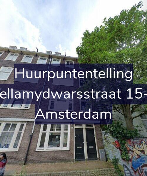 Foto gevel Huurpuntentelling voor Bellamydwarsstraat 15-1, Amsterdam