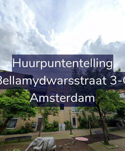 Foto gevel Huurpuntentelling voor Bellamydwarsstraat 3-C, Amsterdam