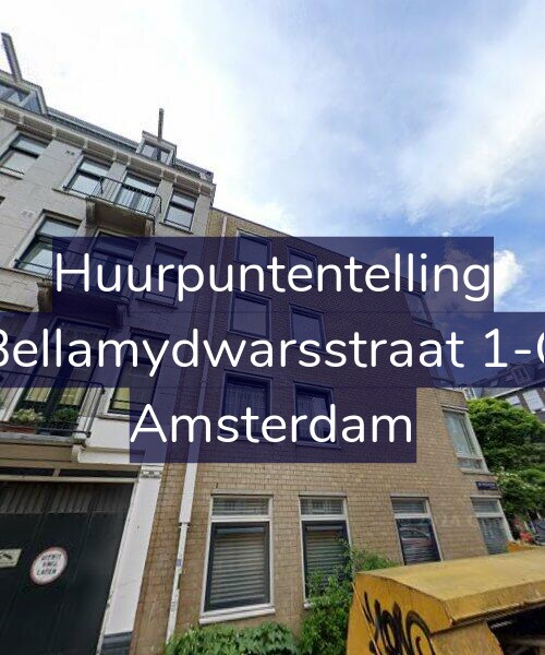 Foto gevel Huurpuntentelling voor Bellamydwarsstraat 1-C, Amsterdam