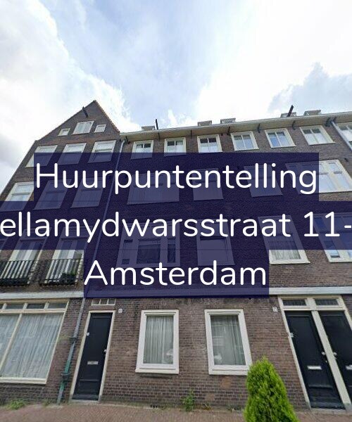 Foto gevel Huurpuntentelling voor Bellamydwarsstraat 11-1, Amsterdam