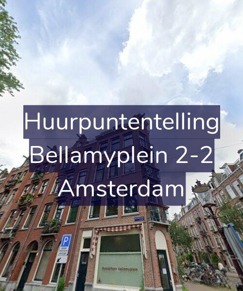 Foto gevel Huurpuntentelling voor Bellamyplein 2-2, Amsterdam