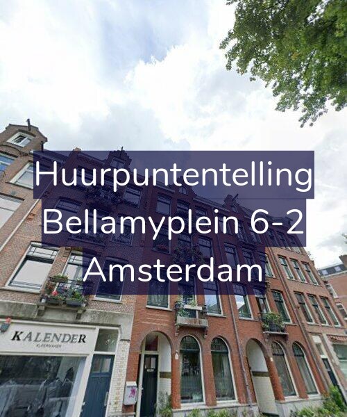 Foto gevel Huurpuntentelling voor Bellamyplein 6-2, Amsterdam