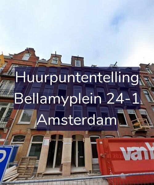 Foto gevel Huurpuntentelling voor Bellamyplein 24-1, Amsterdam